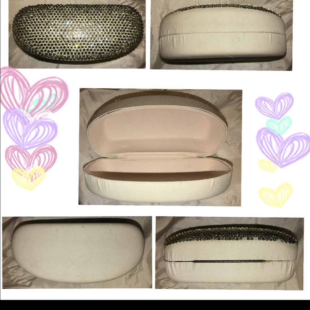 Jeweled Sun Glasses Case